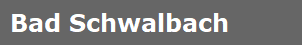 Bad Schwalbach